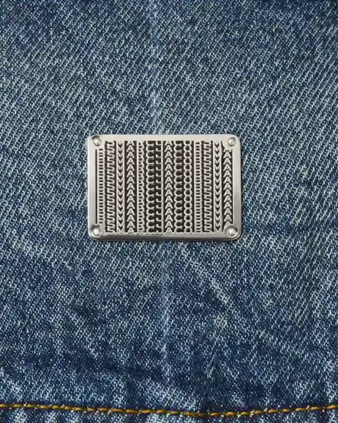 The Rip And Repair Fluted Denim Jacket The Rip And Repair Fluted Denim Jacket
