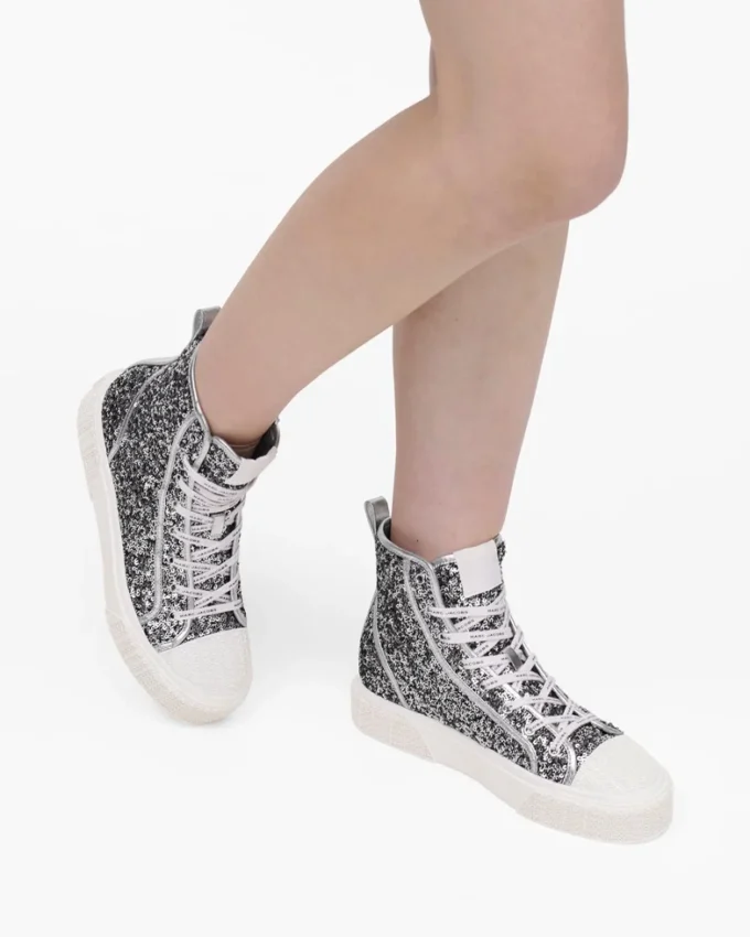 The Sequin High Top Sneaker The Sequin High Top Sneaker