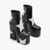 The Star Patchwork Kiki Platform Boot