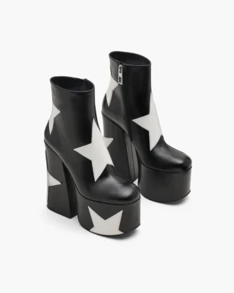 The Star Patchwork Kiki Platform Boot
