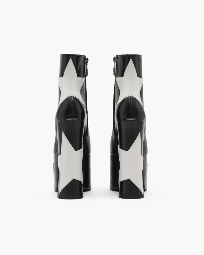 The Star Patchwork Kiki Platform Boot