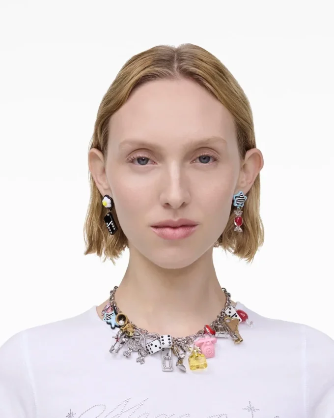 The Sticker Charm Statement Necklace The Sticker Charm Statement Necklace