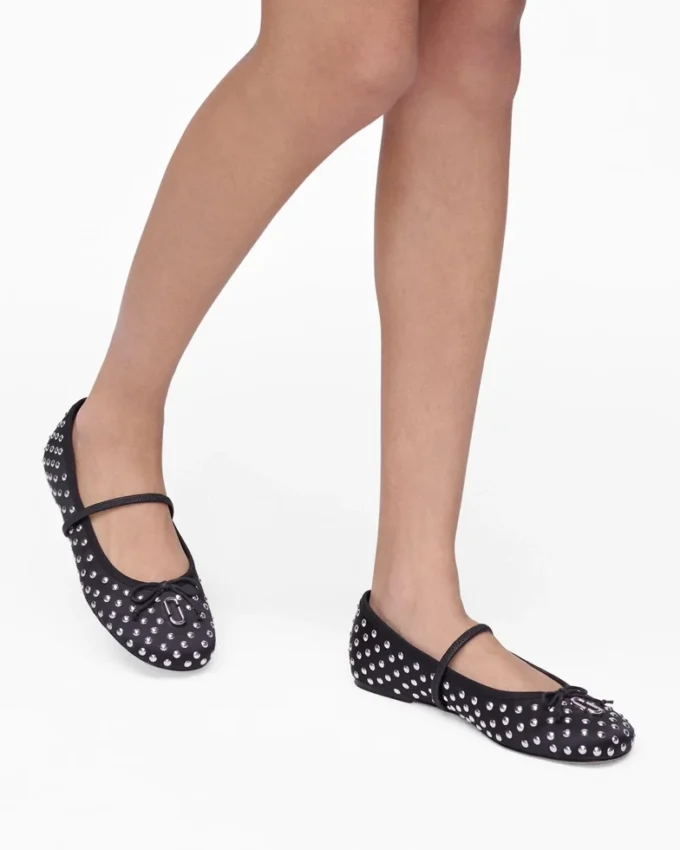 The Studded Sabrina Ballerina The Studded Sabrina Ballerina