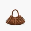 The Suede Cristina Small Satchel The Suede Cristina Small Satchel