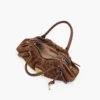 The Suede Cristina Small Satchel The Suede Cristina Small Satchel