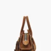 The Suede Cristina Small Satchel The Suede Cristina Small Satchel