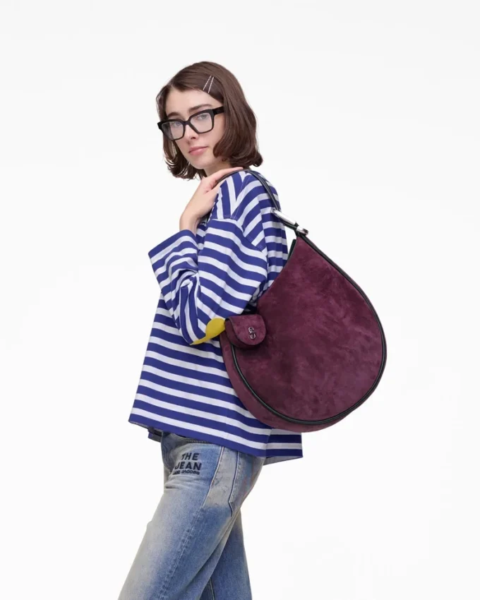 The Suede Large Dual Hobo The Suede Large Dual Hobo