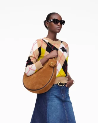 The Suede Large Dual Hobo