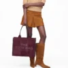 The Suede Large Tote Bag