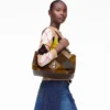 The Suede Patchwork Large Dual Bag The Suede Patchwork Large Dual Bag