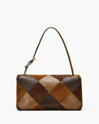 The Suede Patchwork Large Dual Bag The Suede Patchwork Large Dual Bag