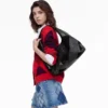 The Suede Patchwork Sack Bag The Suede Patchwork Sack Bag