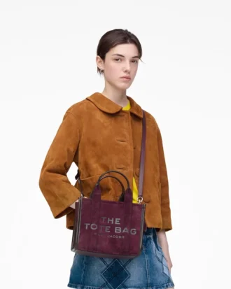 The Suede Small Tote Bag The Suede Small Tote Bag