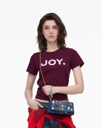 The Trinket Charm Denim Dual Chain Mini Bag