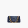 The Trinket Charm Denim Dual Chain Mini Bag The Trinket Charm Denim Dual Chain Mini Bag