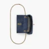 The Trinket Charm Denim Dual Chain Mini Bag The Trinket Charm Denim Dual Chain Mini Bag