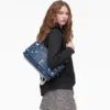 The Trinket Charm Denim Large Dual Bag The Trinket Charm Denim Large Dual Bag