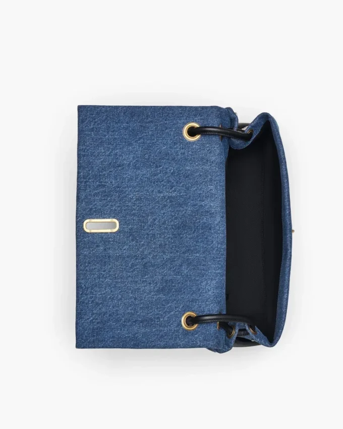 The Trinket Charm Denim Large Dual Bag The Trinket Charm Denim Large Dual Bag
