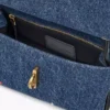 The Trinket Charm Denim Mini Dual Bag The Trinket Charm Denim Mini Dual Bag