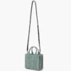 The Washed Monogram Denim Crossbody Tote Bag The Washed Monogram Denim Crossbody Tote Bag