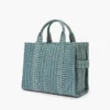 The Washed Monogram Denim Medium Tote Bag The Washed Monogram Denim Medium Tote Bag