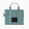 The Washed Monogram Denim Medium Tote Bag The Washed Monogram Denim Medium Tote Bag