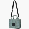 The Washed Monogram Denim Small Tote Bag The Washed Monogram Denim Small Tote Bag