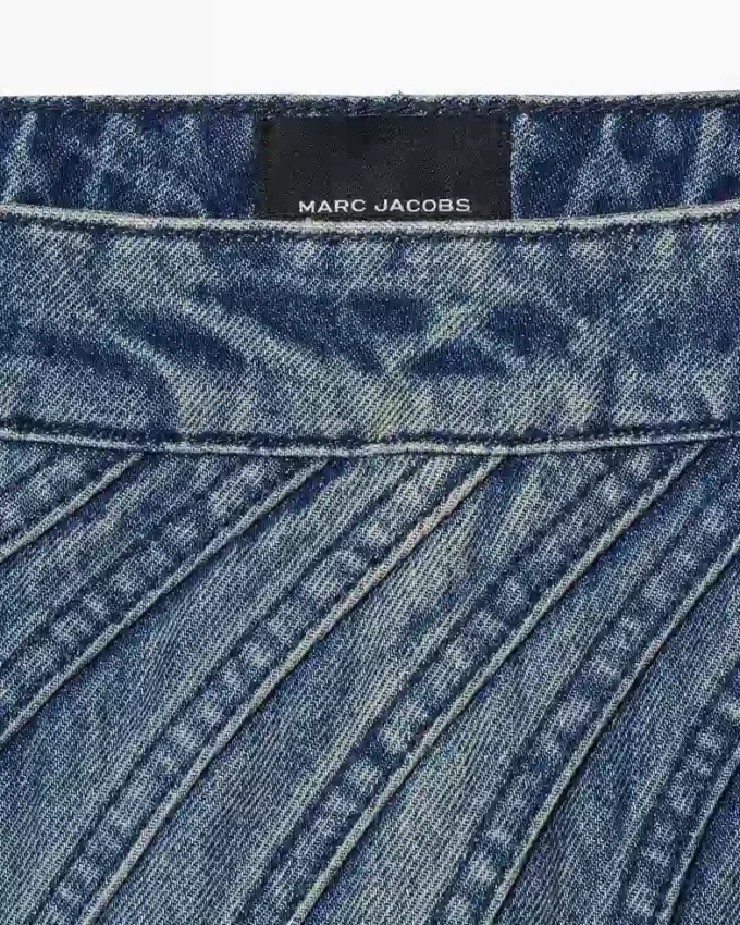 The Wave Denim Skirt The Wave Denim Skirt