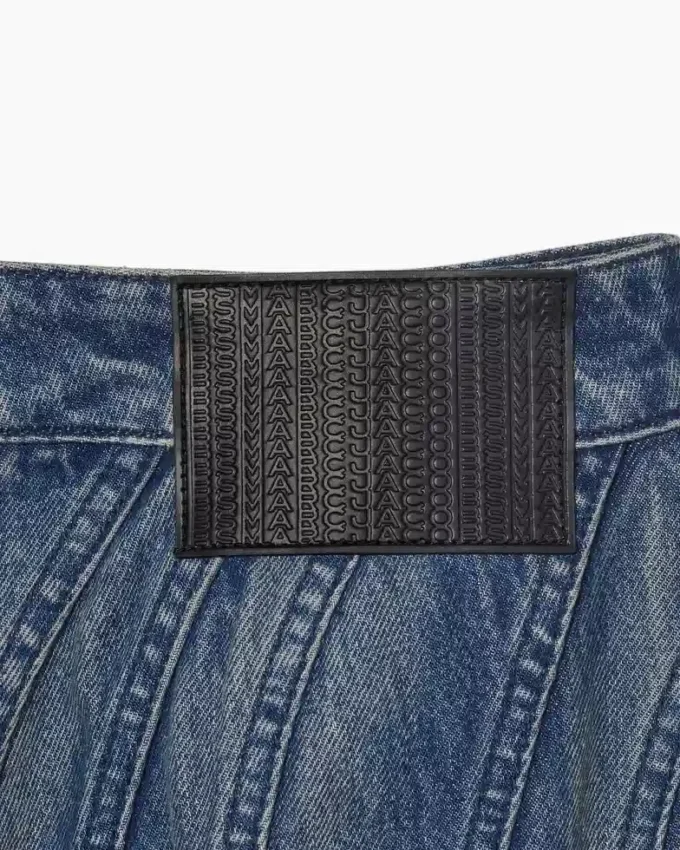 The Wave Denim Skirt The Wave Denim Skirt