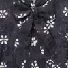 Trompe L’Oeil Eyelet Bow Blouse