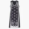 Trompe L’Oeil Eyelet Dress