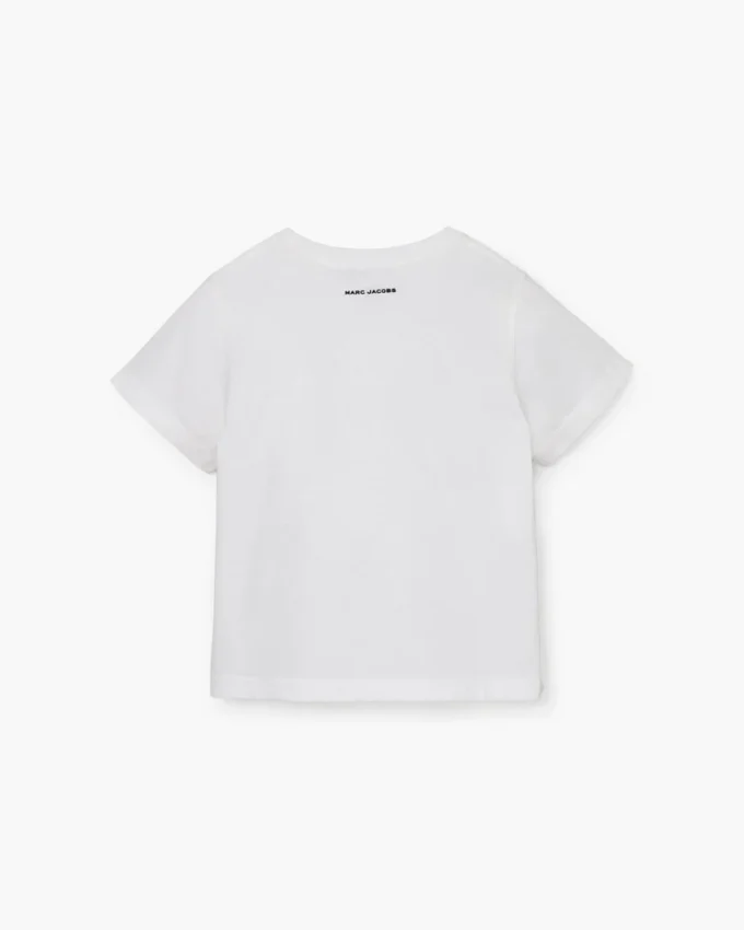 Trompe L’Oeil Eyelet Slim Tee