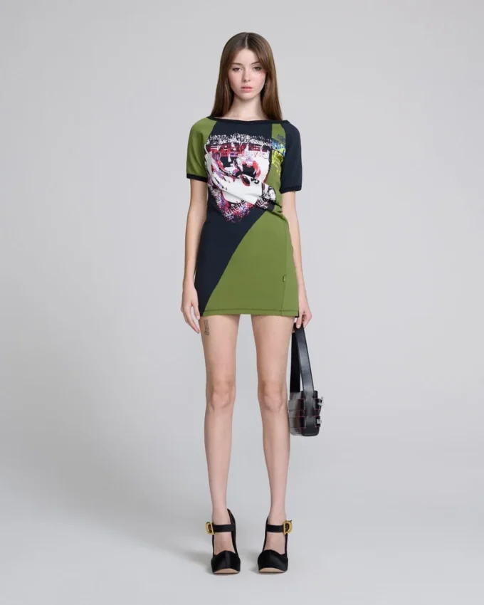 Twisted Tee Dress
