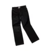 Zip Front Coated Jean