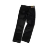 Zip Front Coated Jean
